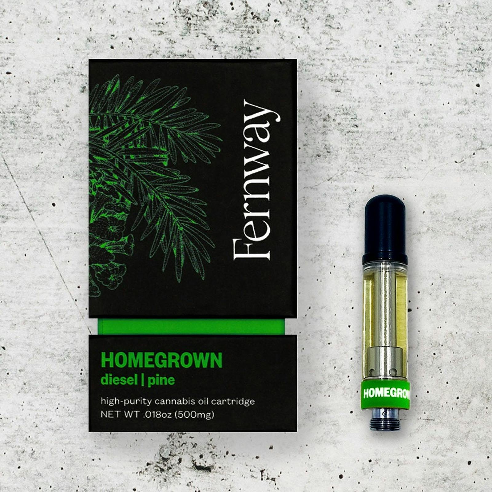 Fernway Fernway Homegrown 1g Vape Cartridge S Leafly