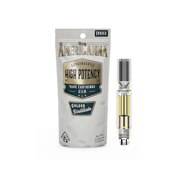 Photo of GDP High Potency Distillate Vape Cart