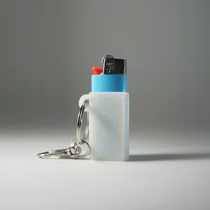 Photo of Terrapin Mini Lighter Case + Keychain "Dope", Glow-in-the-Dark *Customizable