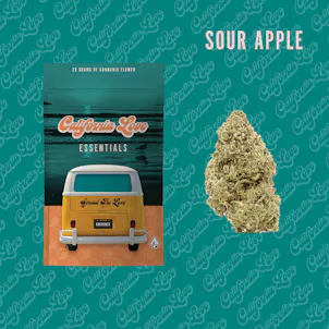 Photo of Essentials | Packaged Flower | Sour Apple | 1oz