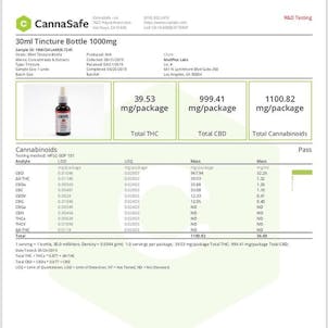 Photo of Medplex Guava 1000mg Full Spectrum CBD Oil Tincture Drops On Sale $25