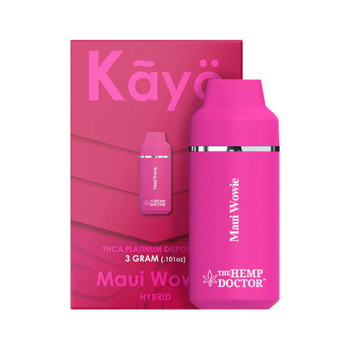 The Hemp Doctor: Kayo 3G THCA Blended Disposable Vapes - Maui Wowie