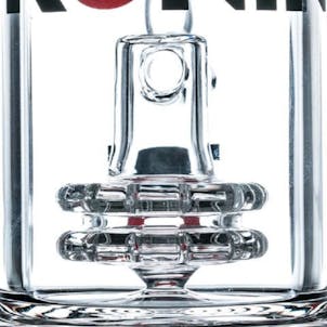 Photo of "Bun'ei" Double Disk Perc Bong