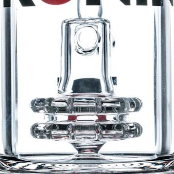 Photo of "Bun'ei" Double Disk Perc Bong