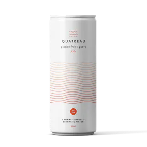 Photo of Quatreau Passionfruit + Guava Sparkling Water