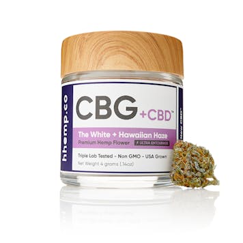 Photo of HH FLOWER JAR - CBG+HAWAIIAN HAZE