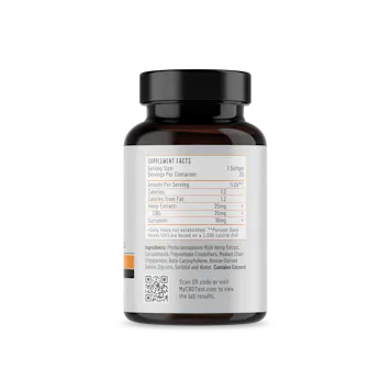 Photo of Softgels with Circumin