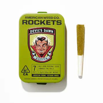 Photo of Devil's Dawn High THC - Infused Sativa Pre-Roll Pack (0.5g x 7)