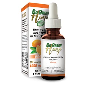 Photo of GoGreen Hemp™ Orange CBD Cannabinoids 1000mg
