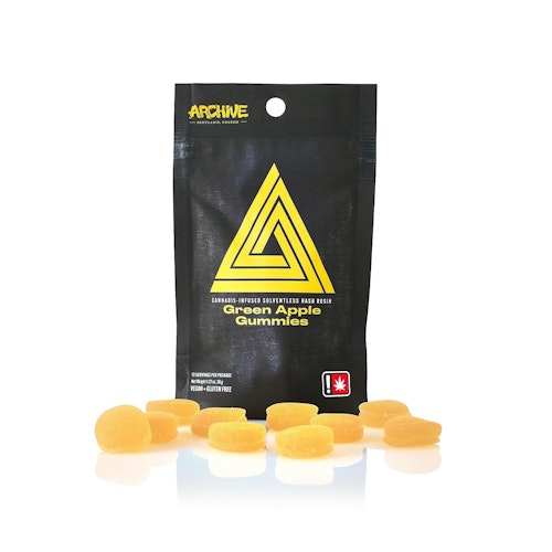 Smokiez Edibles: Archive Portland - Green Apple Gummies - 100 mg THC Multi - Oregon | Leafly