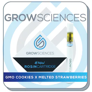 Photo of GMO Cookies x Melted Strawberries Live Hash Rosin Cartridge (.5g)