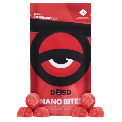 Nano Bites - Raspberry 1:1 100mg