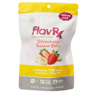 Photo of CBD Strawberry Banana Belts 100mg