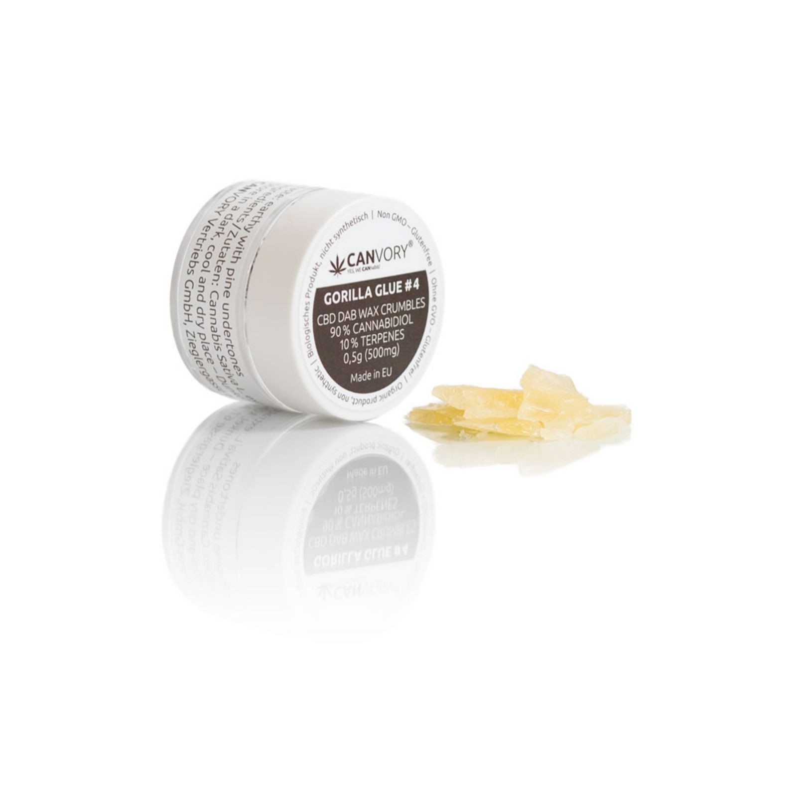 CANVORY: GG4 CANNABIDIOL DAB WAX 90 %, 500MG | Leafly