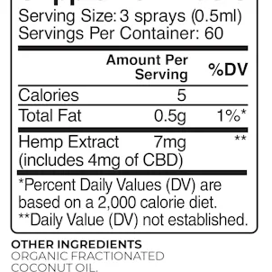 Photo of 250mg Full Spectrum Hemp Extract - Natural Flavor