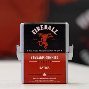 Photo of Fireball Cannabis Gummies 100mg 10-pack