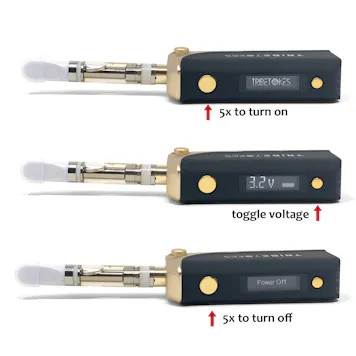 Photo of Saber “Car Key” 510 Thread Vape Pen | Battery Only