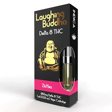 Photo of Laughing Buddha 1ml vape cartridge - Zkittlez