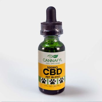 Photo of Cannafyl Pet 500mg Full-Spectrum CBD Oil