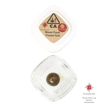 Photo of Mendo Punch 1.2g Red Pressed Hash (Pacific Roots)