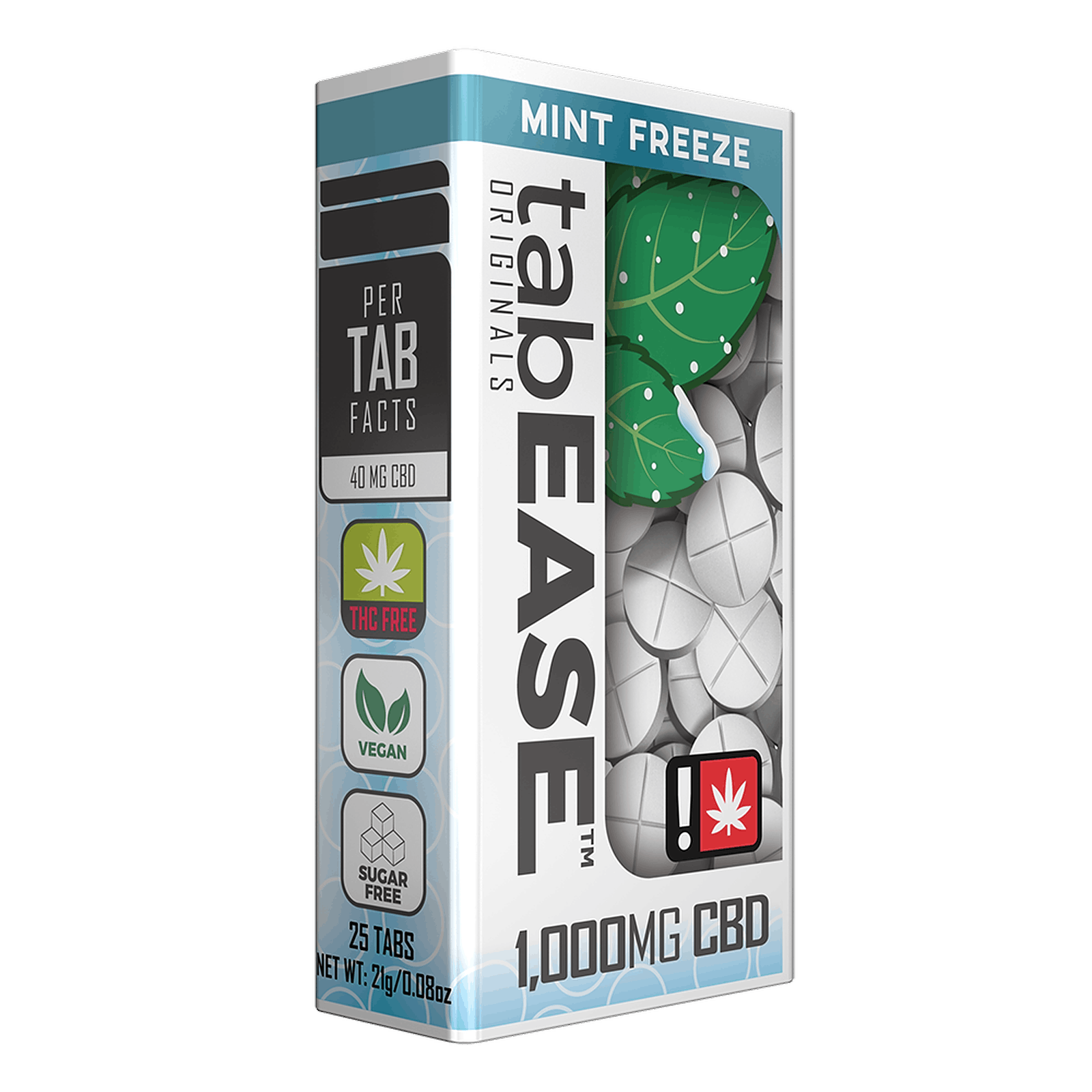 The TabEASE Company Free Shipping TabEASE Mint Freeze CBD