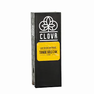 Photo of CLOVR - Live Resin 510 Vape Cartridge - Tangie Gold 24K