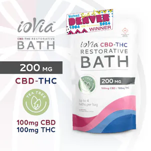 Photo of ioVia™ CBD-THC Restorative Bath – Tea Tree