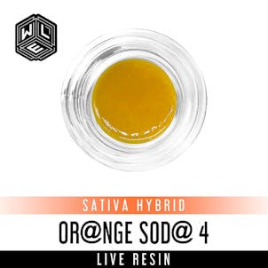 Photo of Or@nge Sod@ 4 Live Resin Sugar Sauce 1 Gram