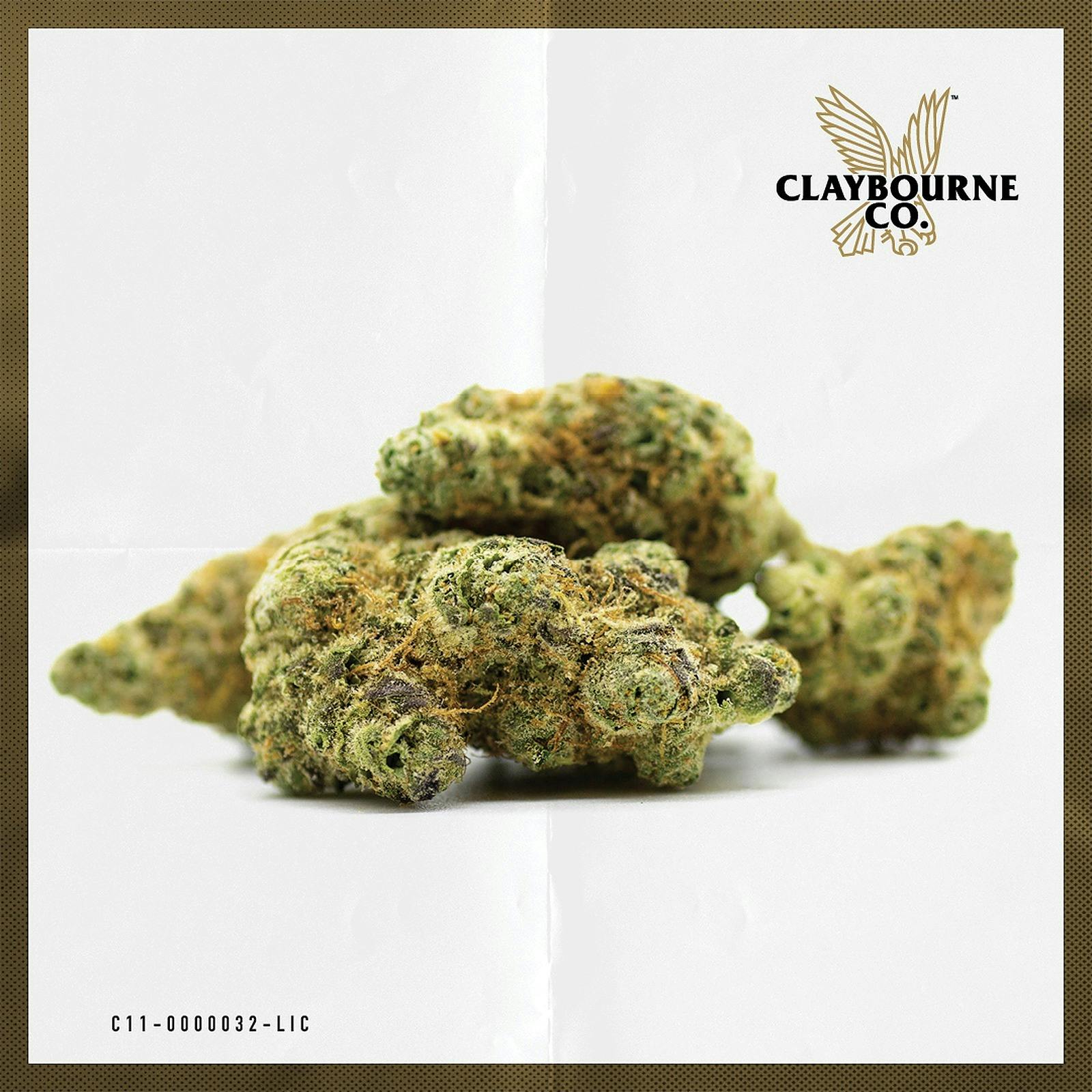 Claybourne Co. Strawberry Cheesecake (28g) Small Buds Leafly