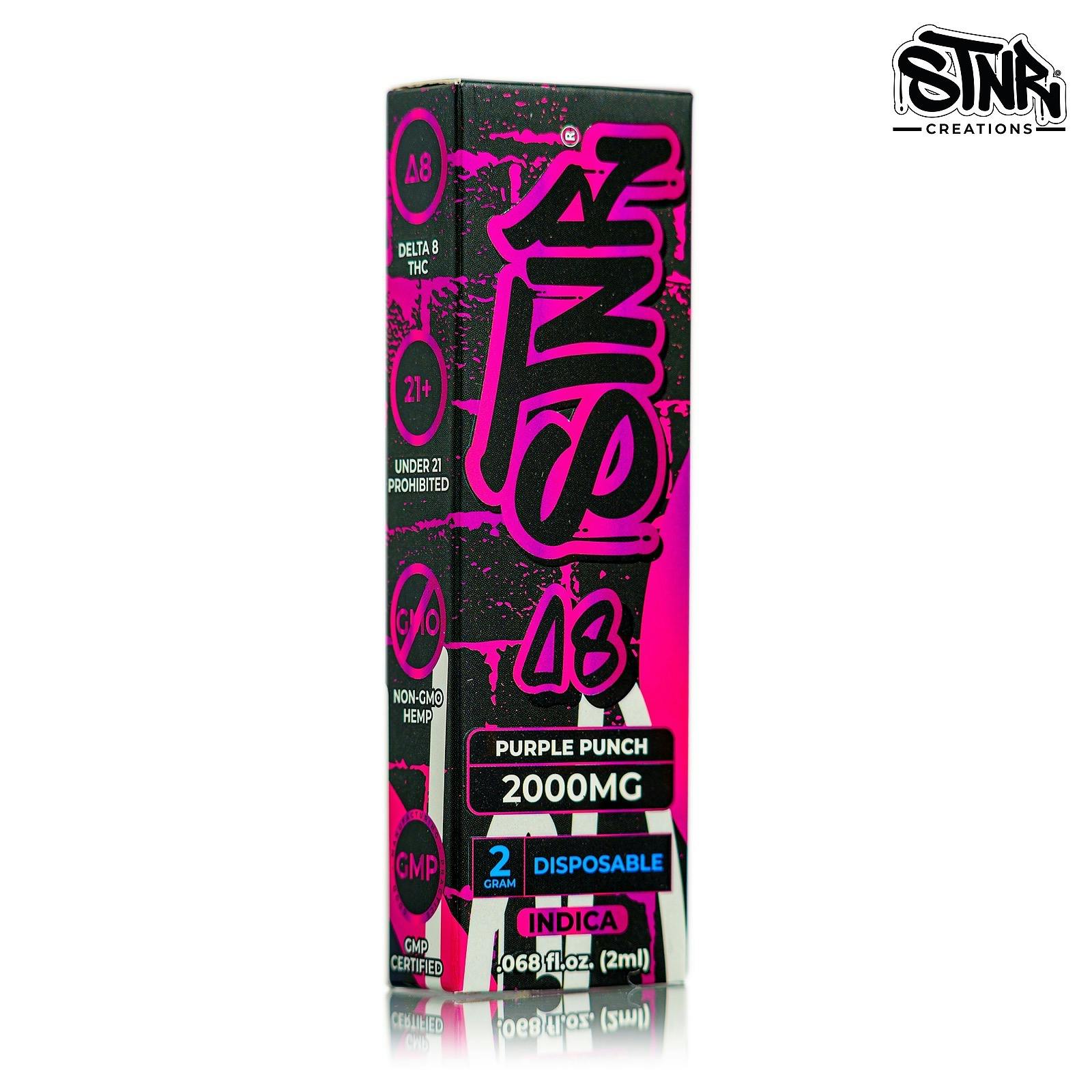 STNR Creations Purple Punch 2 Gram Disposable Leafly