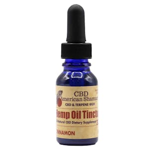 Product image for Hemp Oil Tincture - Terpene Rich - Cinnamon - 750mg (15ml)