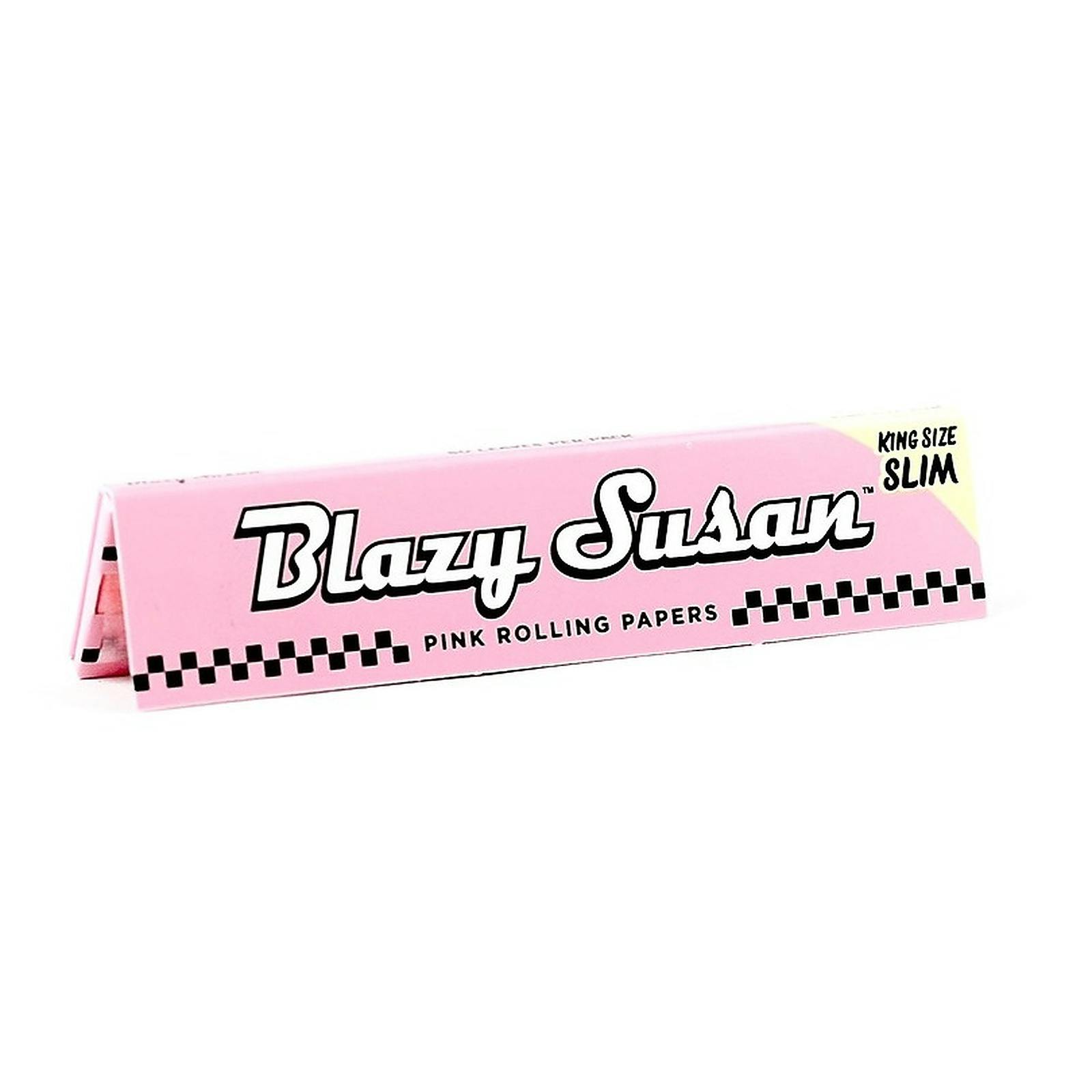 Blazy Susan Blazy Susan King Size Pink Rolling Papers Leafly