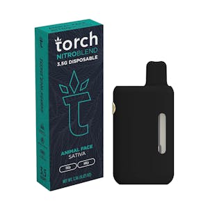 Photo of TORCH NITRO BLEND THC-A BOOSTED DISPOSABLE 3.5G ANIMAL FACE (SATIVA)