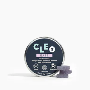 Photo of EASE gummies (750mg CBD, $30)