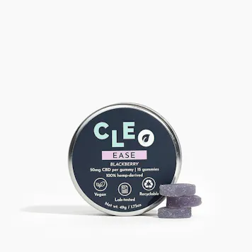 Photo of EASE gummies (750mg CBD, $30)