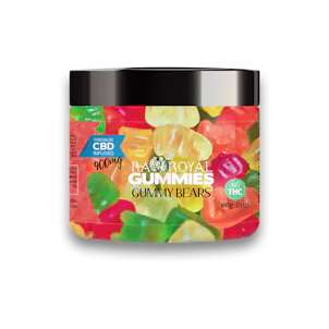 Photo of R.A. Royal Gummies: CBD Gummy Bear Jar (900 MG)