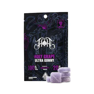 Photo of Holy Grape | Indica - Ultra Pure Gummies - 100mg THC