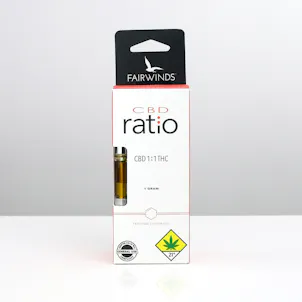 Photo of 1:1 CBD Ratio Series Vape Cartridge 1g