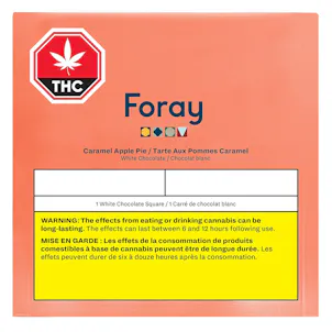 Photo of Caramel Apple Pie - Chocolate Square - Net Weight 10 g