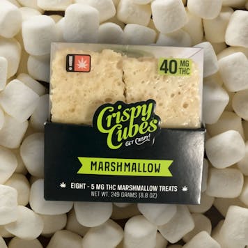 Photo of THC Rainbow Crispy Marshmallow Cubes 40mg