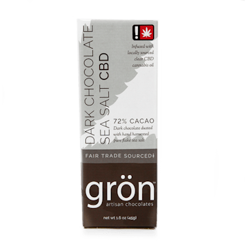 Photo of Dark Chocolate Sea Salt Bar | CBD