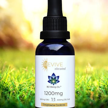 Photo of Revive Tincture 1200mg Delta 8 and CBD