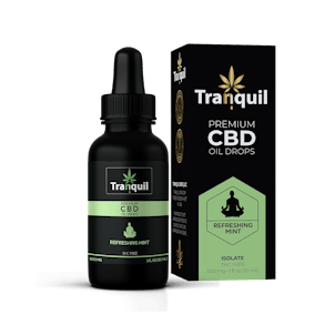 Photo of Tranquil Store Refreshing Mint CBD Premium Oil Drop
