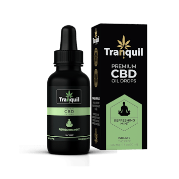 Photo of Tranquil Store Refreshing Mint CBD Premium Oil Drop