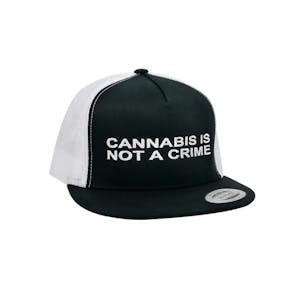 Photo of RYOT® NOT A CRIME Classic Trucker Two-Tone Hat - Black