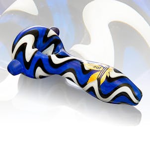 Photo of 4" Wig Wag Swirl Hand Pipe