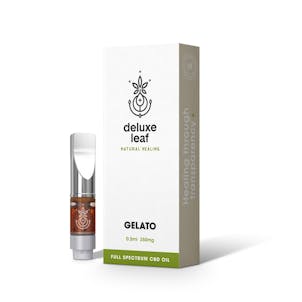 Product image for Gelato 350 mg Full Spectrum CBD Vape .5 ML