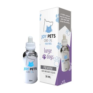 Product image for Joy Pets CBD Oil for Large Dogs 100MG