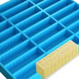 Product image for Silicone Butter Mold, Half Sheet, Blue
