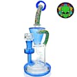 Product image for AFM Glass TX617 Recycler Bong - 11in